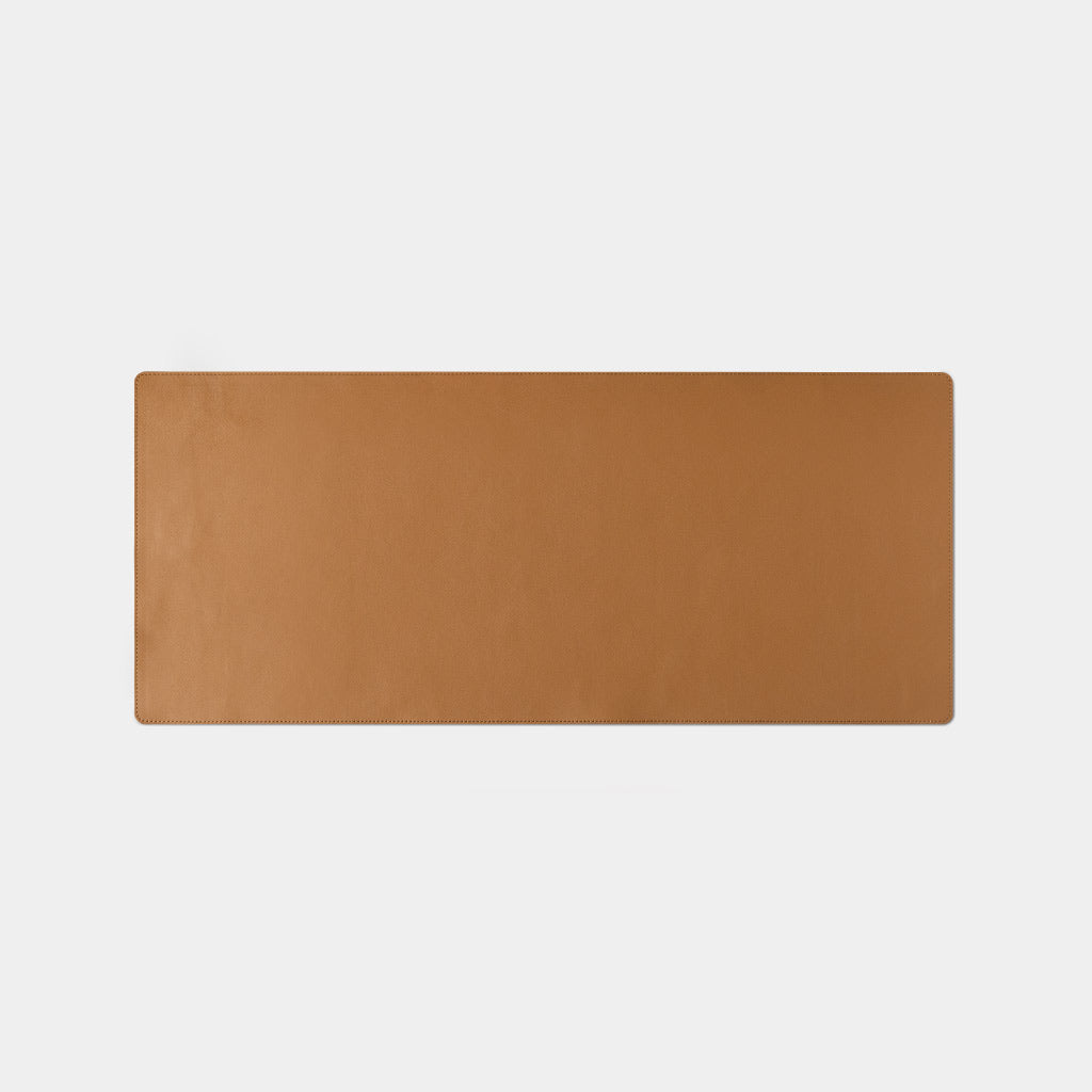 Leather Desk Mat - Camel