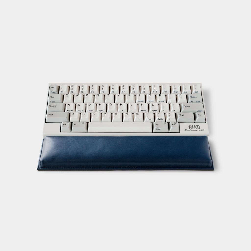 60% Keyboard Wrist Rest – Navy – Turbulent Labs